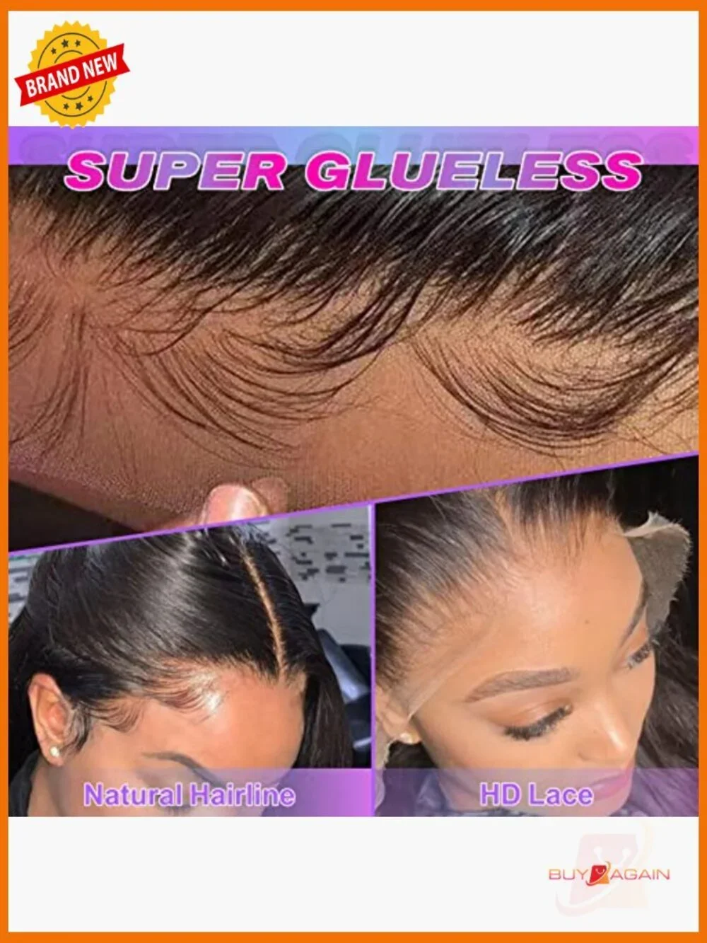 13x6 HD Lace Front Wig Body Wave Human Hair 180 Density Pre Plucked Bleached